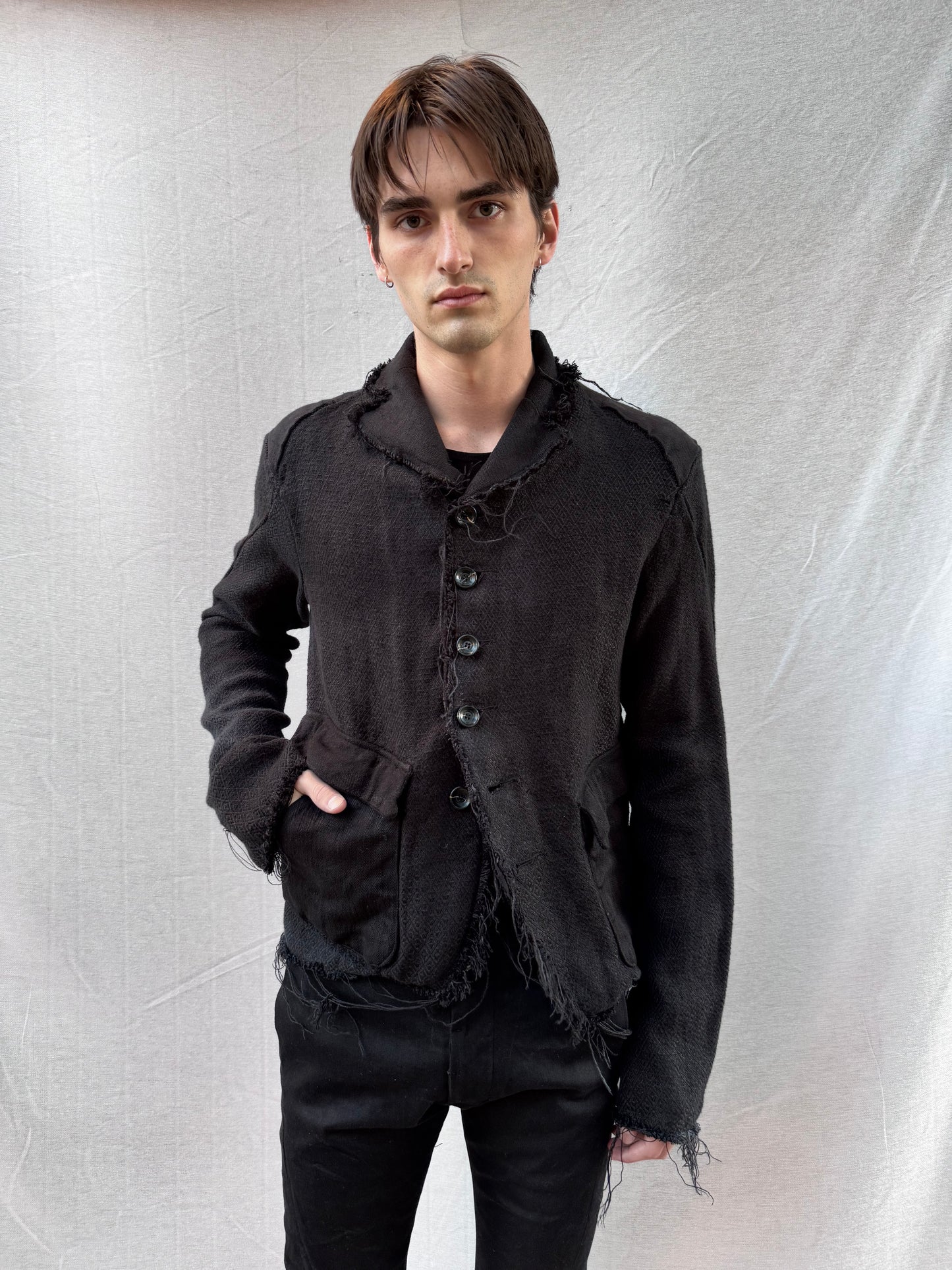 FW25 || PROTOLOGICAL ARCHETYPE TYLER BLAZER ||OD MIXED LINEN