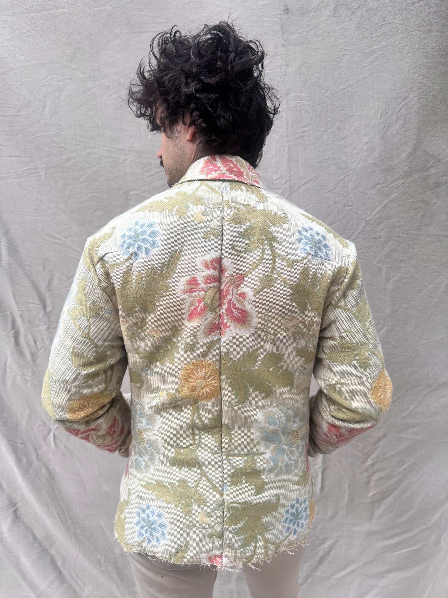 FW25 || PROTOLOGICAL ARCHETYPE TYLER BLAZER || COTTON + SILK BROCADE