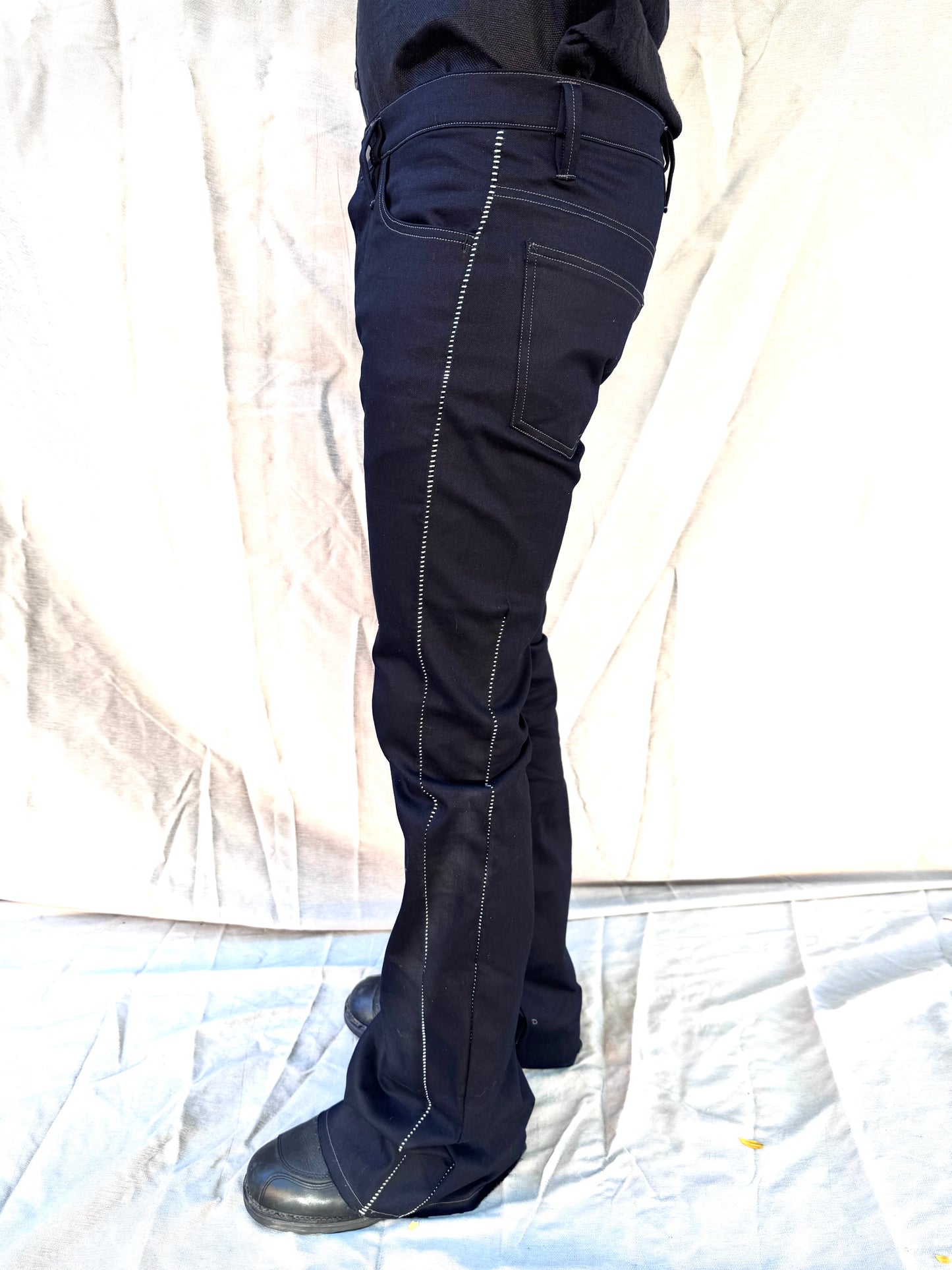 FW25 ||  BOOT CUT FLARED JEANS || 25TH ANNIVERSARY ||BLACK