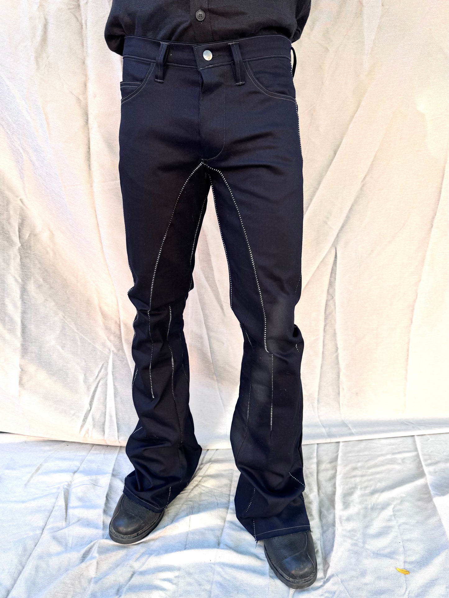 FW25 ||  BOOT CUT FLARED JEANS || 25TH ANNIVERSARY ||BLACK