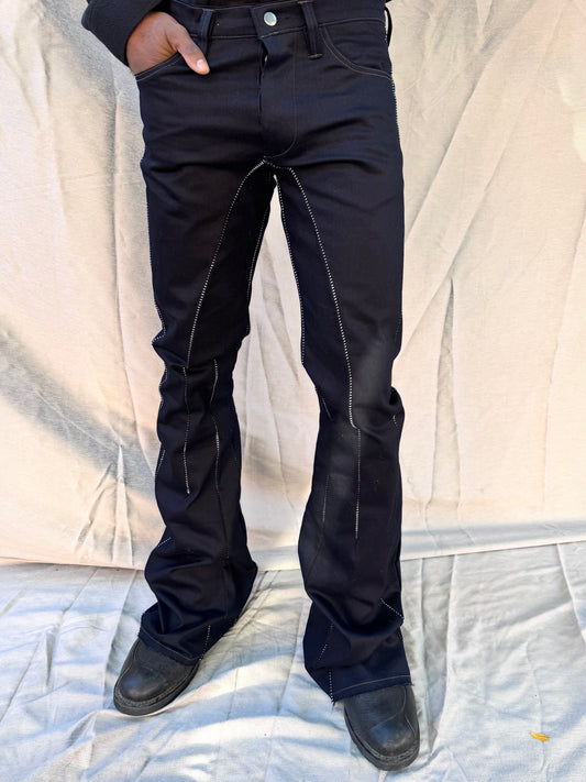 FW25 ||  BOOT CUT FLARED JEANS || 25TH ANNIVERSARY ||BLACK
