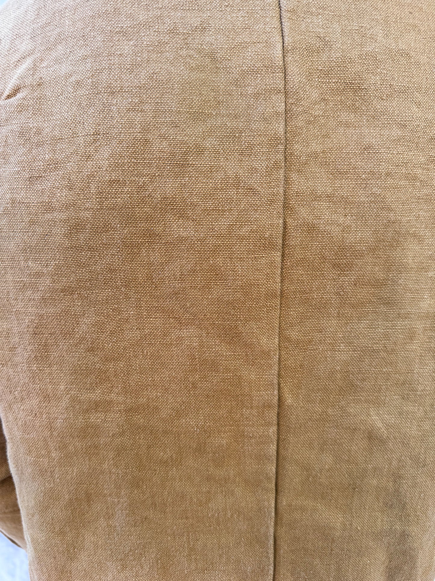 FW25 || PROTOLOGICAL ARCHETYPE SHIRT || RUST HEAVY LINEN