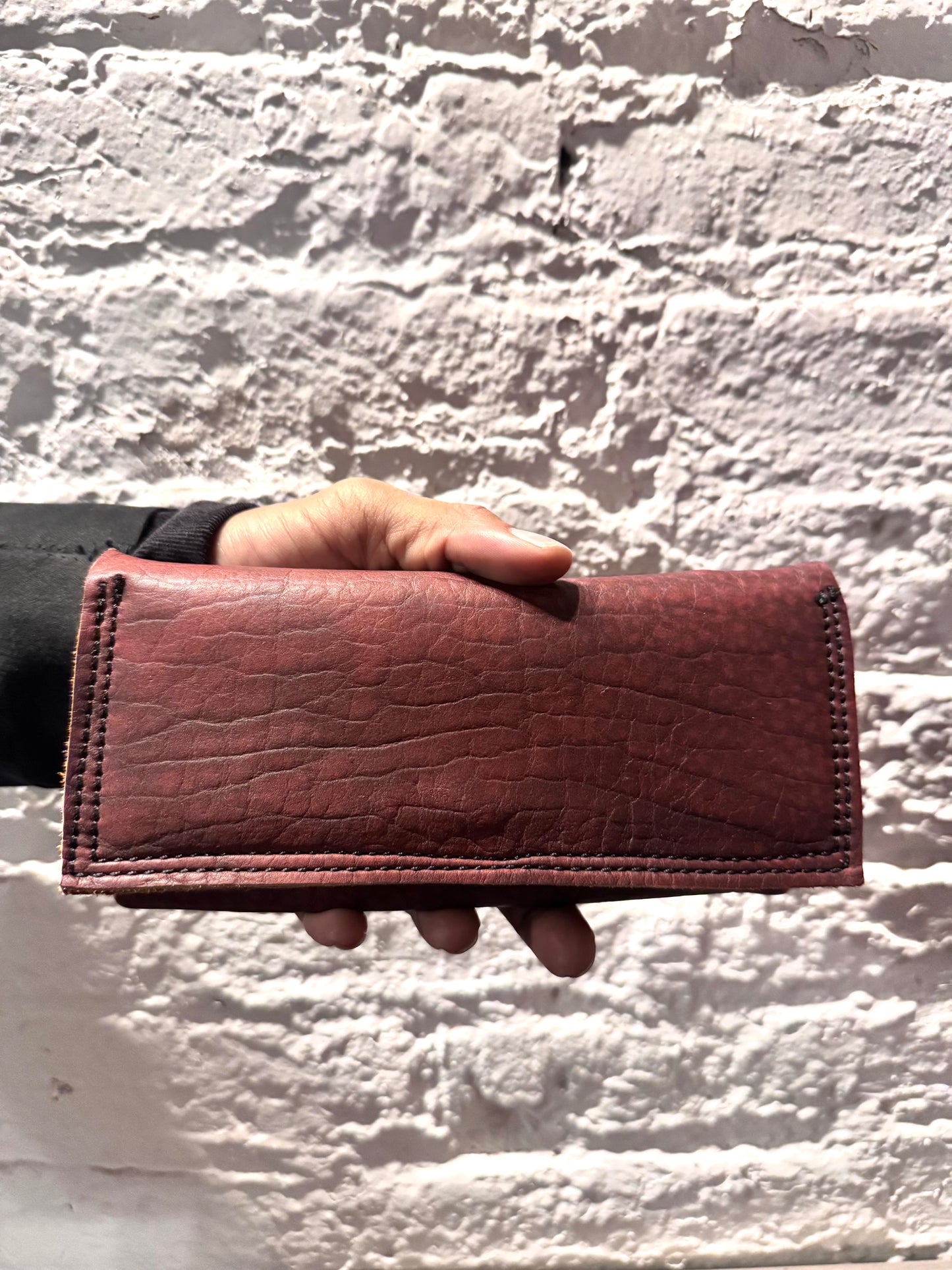 FW25 || WALLET/B\ - OXBLOOD || BISON