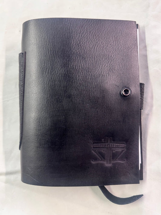 ETERNAL REFILL ARTISANAL SKETCHBOOK || 7 OZ COWHIDE + BISON || BLACK