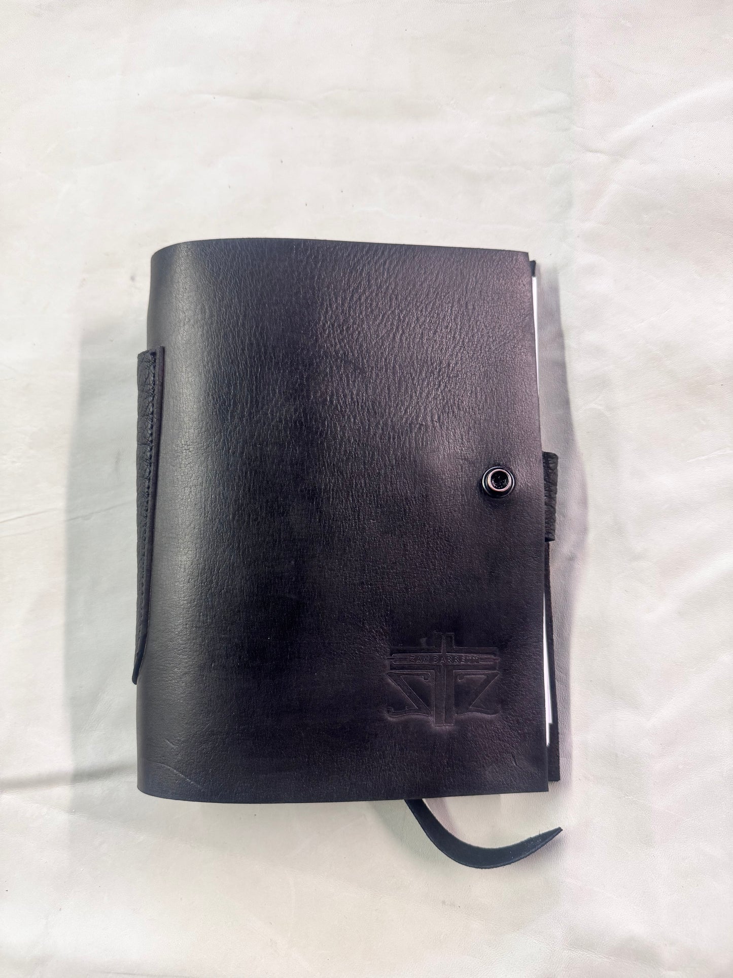 ETERNAL REFILL ARTISANAL SKETCHBOOK || 7 OZ COWHIDE + BISON || BLACK