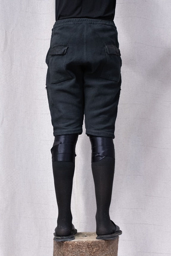 SS23 || INSERT FLY MOONSTAR SHORTS || BLACK